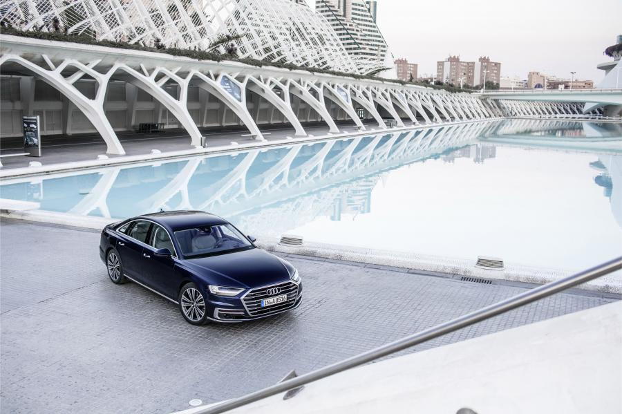  Audi A8 55 TFSI Quattro (D5) 2017 года  (WW) (фото 14 из 40)